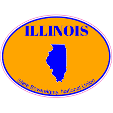 State slogans are intended to welcome visitors and assist with tourism rates in the given states, whereas mottos are meant to paint. Illinois State Motto Blue Oval Decal U S Custom Stickers