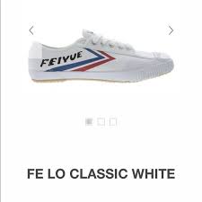 fe lo classic white feiyue shoes