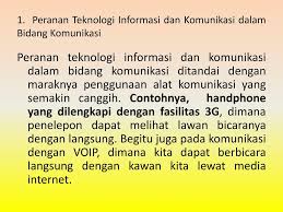 Menjelaskan kepentingan teknologi kepada kehidupan manusia. Peranan Teknologi Informasi Dan Komunikasi Dalam Kehidupan Sehari Hari Ppt Download