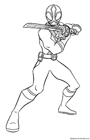 Power Rangers Para Colorear