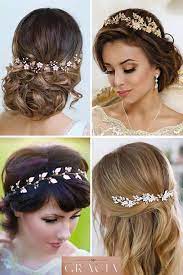 25 Rustic Elegant Wedding Ideas You Will Love Rustic Wedding Hair Accessories Rustic Wedding Hairstyles Rustic Elegant Wedding