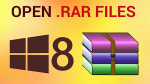 This will open the application. How To Open Rar Files In Windows 8 Youtube