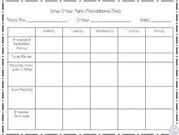 Small Group Phonics Lesson Plan Template Phonics Lesson Plans Phonics Lessons Lesson Plan Templates