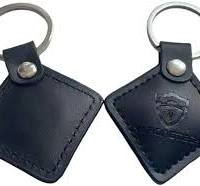 Llavero de cuero marrón regrabable T5577 de 125 kHz Rfid (2) : Amazon.es:  Moda