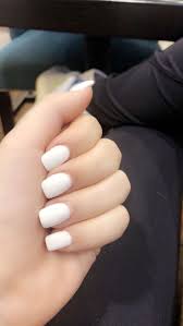For nail sticker dh nails for nail crytal acrylic nail moyra nail art france french manicure tools tool sets moldes manicure false nail. Short White Acrylic Nails Nail Types