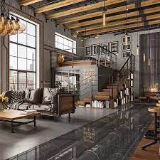 Industrial interior design style is all about proudly displaying the building materials which we usually try to conceal. Vabbe Niente Da Dire Assolutamente Meraviglioso Loft Inspiration Industrial Home Design Industrial Interior Design