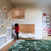Kura Hack White Home Kinder Zimmer Kinderschlafzimmer Hochbett Kinder