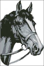 Swedish folk horse cross stitch pattern. Pin On Konik