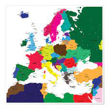 Jun 16, 2021 · scelte errate di cui oggi si paga lo scotto: Europa Cartina Politica Inglese Posterlounge It