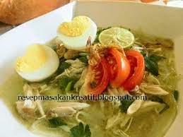Resep Soto Ayam Bening Bumbu Kuah Enak Resep Masakan Resep Resep Masakan Indonesia
