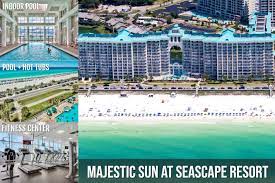 This beachfront vacation condo is located on old scenic hwy. Majestic Sun Destin Florida Majestic Sun A804