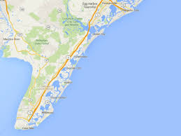 Lbi, some of the least crowded beaches in new jersey. Maps Of The New Jersey Shore