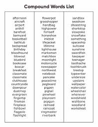 Memorize 100 examples of masculine and feminine gender list in english with pdf for class 2 and. 6 Best Printable Compound Word Match Printablee Com