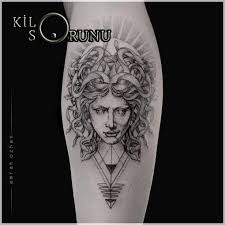 Medusa Dovmesi Kol Ust Kisim Medusa Tattoo Siyah Dovmeler Dovme