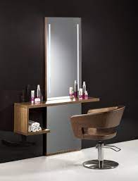 Cool 39 Unique Wooden Dressing Table Design Ideas More At Https Homyfeed Com 2019 03 3 Wall Mounted Dressing Table Dressing Table Design Hair Salon Interior