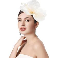 Fascinator Hat for Women Flower Feather Mesh Net Veil Hat Weeding Bridal  Headband Gatsby Cocktail Tea Party Headwear : Amazon.ca: Clothing, Shoes &  Accessories