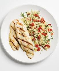 Garlicky Grilled Tilapia With Couscous Fish Recipes Healthy Tilapia Recipes Easy Grilled Fish Recipes