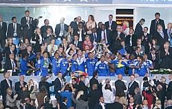 Chelsea won the champions league for the second time, defeating manchester city in a battle for control of european soccer's biggest prize. Chelsea F C In International Football Wikipedia