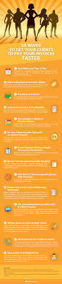 14 Ways To Get Your Clients To Pay Your Invoices Faster In 2020 Infographic Infographic Website Infographic Marketing