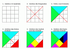 Zum spielen die farbige seite verwenden. Tangram Landesbildungsserver Baden Wurttemberg