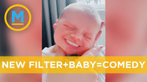 Parents Are Loving This New Tiktok Filter On Babies Your Morning Youtube