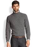 Mens cashmere turtleneck sweater on sale 