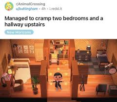 Acnh Design Inspo Also Cranston Content Two Bedrooms With A Hallway By U Buttingham On In 2020 Animal Crossing Funny Animal Crossing Villagers Animal Crossing
