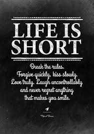 Mark Twain Inspirational Print Life Is Short Break The Rules Bedroom Decor Motivation Quotes D Life Quotes Inspiring Quotes About Life Motivational Quotes