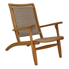 Eucalyptus And All Weather Wicker Erich Outdoor Lounge Chair World Market In 2020 Lounge Chair Outdoor Patio Lounge Chairs Durable Chairs