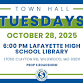 Town Hall Tuesday - Lafayette event image