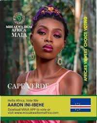 Miss Africa Maia Beauty pageant