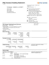 Letterhead format pdf or motivational letter or some people simply call it as assertion of purpose is actually a doc that offers the detail details about your the other tern which in some way connected with letterhead format pdf is own assertion letter. Pnc Bank Statement Fill Online Printable Fillable Blank Pdffiller