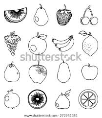 19,875 black and white fruit premium high res photos. Fruits And Vegetables Clipart Clipart Fruits And Vegetables Clipart Black And White Stunning Free Transparent Png Clipart Images Free Download