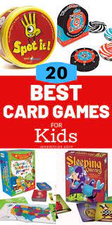 20 Best Card Games For Kids Card Games For Kids Fun Card Games Kids Game Night