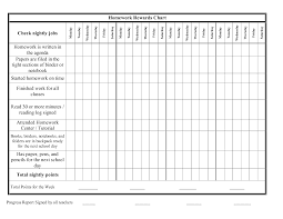 School Reward Chart Template Www Bedowntowndaytona Com