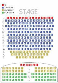 Seating Plan Of Budapest Folk Shows Hungarian Folk