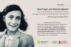 His parents had a swing band. Ana Frank Una Historia Vigente
