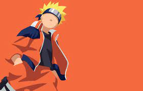 Perfect screen background display for desktop, iphone, pc. Wallpaper Game Naruto Minimalism Anime Orange Ninja Hero Asian Manga Hokage Shinobi Japanese Naruto Shippuden Uzumaki Naruto Oriental Jinchuuriki Images For Desktop Section Minimalizm Download