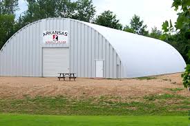 Game room corrugated barn door. Quonset Huts Easy To Construct Round Metal Quonset Steel Buildings