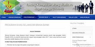 Permohonan adalah secara manual sahaja. Biasiswa Tabung Kumpulan Wang Biasiswa Negeri Selangor Dibuka Sekarang