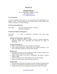 Nurse Cv Template