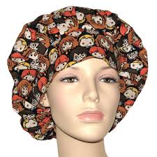 Scrub Caps Harry Potter Kawaii Characters-scrub Cap-scrubheads-harry Potter  Scrub Hat-fabric Scrub Hat-wizard Scrub Hat-pediatrics Scrub Hat