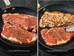You can add all sorts of herbs and spices to create a rich n. How To Cook Juicy Steaks In The Oven Spend With Pennies