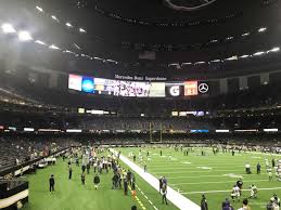 Superdome Section 104 New Orleans Saints Rateyourseats Com