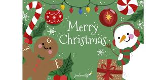 Cute Merry Christmas Background With Snowman And Gingerbread Vector Free Vectors Photos Downloads Prkreatif Cute christmas backgrounds download free hd. cute merry christmas background with