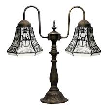Great customer ratings for service, low price guarantee & free shipping deals! Mission Style Blue White Stained Glass Tiffany Two Light Buffet Table Lamp Beautifulhalo Com