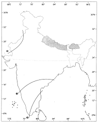 Class 9 Geography Map Work Chapter 4 Climate Learn Cbse Https Www Learncbse In Class 9 Geography Map Work Chapter Geography Map Geography Social Science