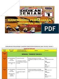 Setiap mata pelajaran perlu ada rpt nya tersendiri dan disimpan oleh para guru. Rpt Pendidikan Kesenian Seni Muzik Thn 1 2019