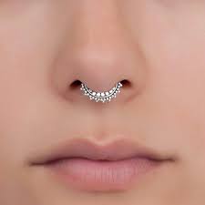 299 фраз в 30 тематиках. Amazon Com Tiny Fake Septum Nose Ring Sterling Silver Tribal Faux Clip On Non Pierced Septum Cuff 18g Handmade Designer Piercing Jewelry Handmade
