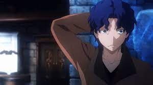 Silhouette of person standing in front of tree wallpaper, game anime, dual, monitor, multi, screen, widescreen. Shinji Mat Fatestay Gif Find On Gifer